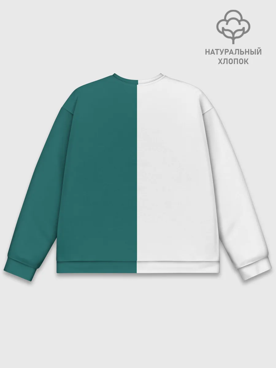 Мужской свитшот базовый / ИГРА В КАЛЬМАРА | РУС ЛОГО