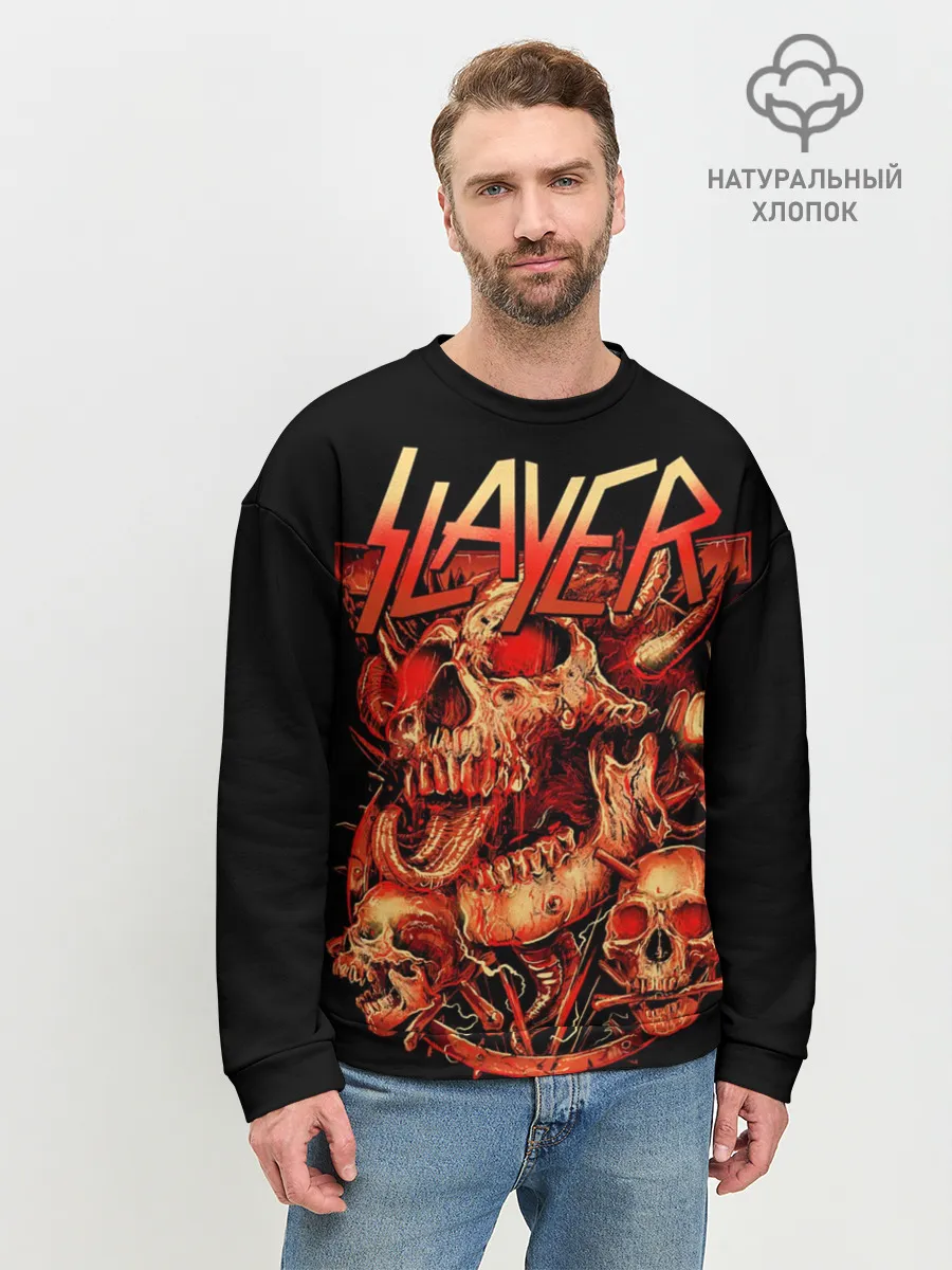 Мужской свитшот базовый / Slayer, Reign in Blood