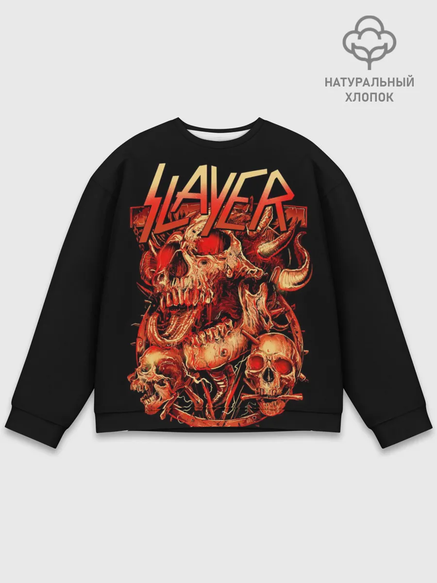 Мужской свитшот базовый / Slayer, Reign in Blood