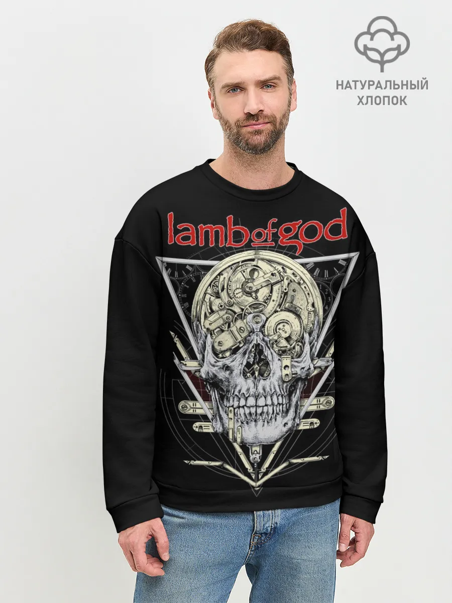 Мужской свитшот базовый / Lamb of God, Legion: XX
