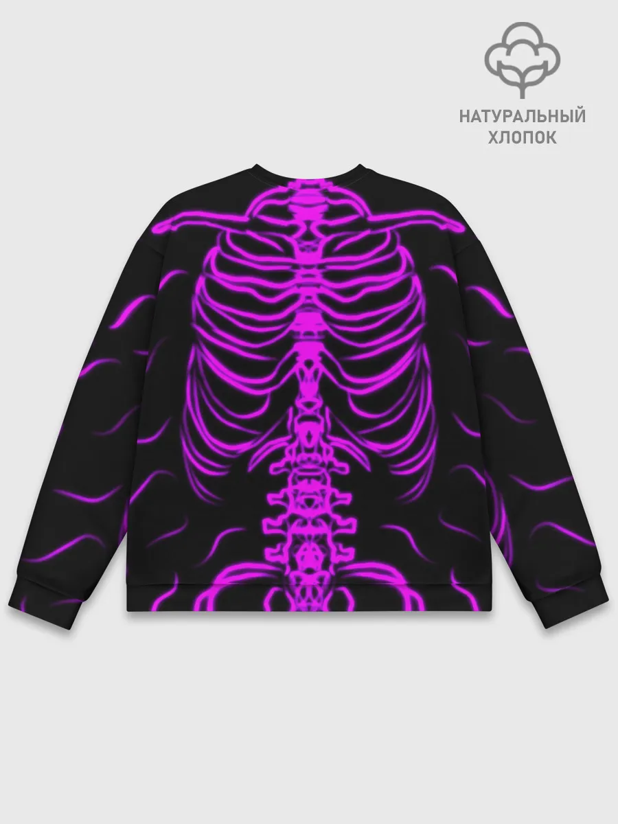 Мужской свитшот базовый / Розовые кости