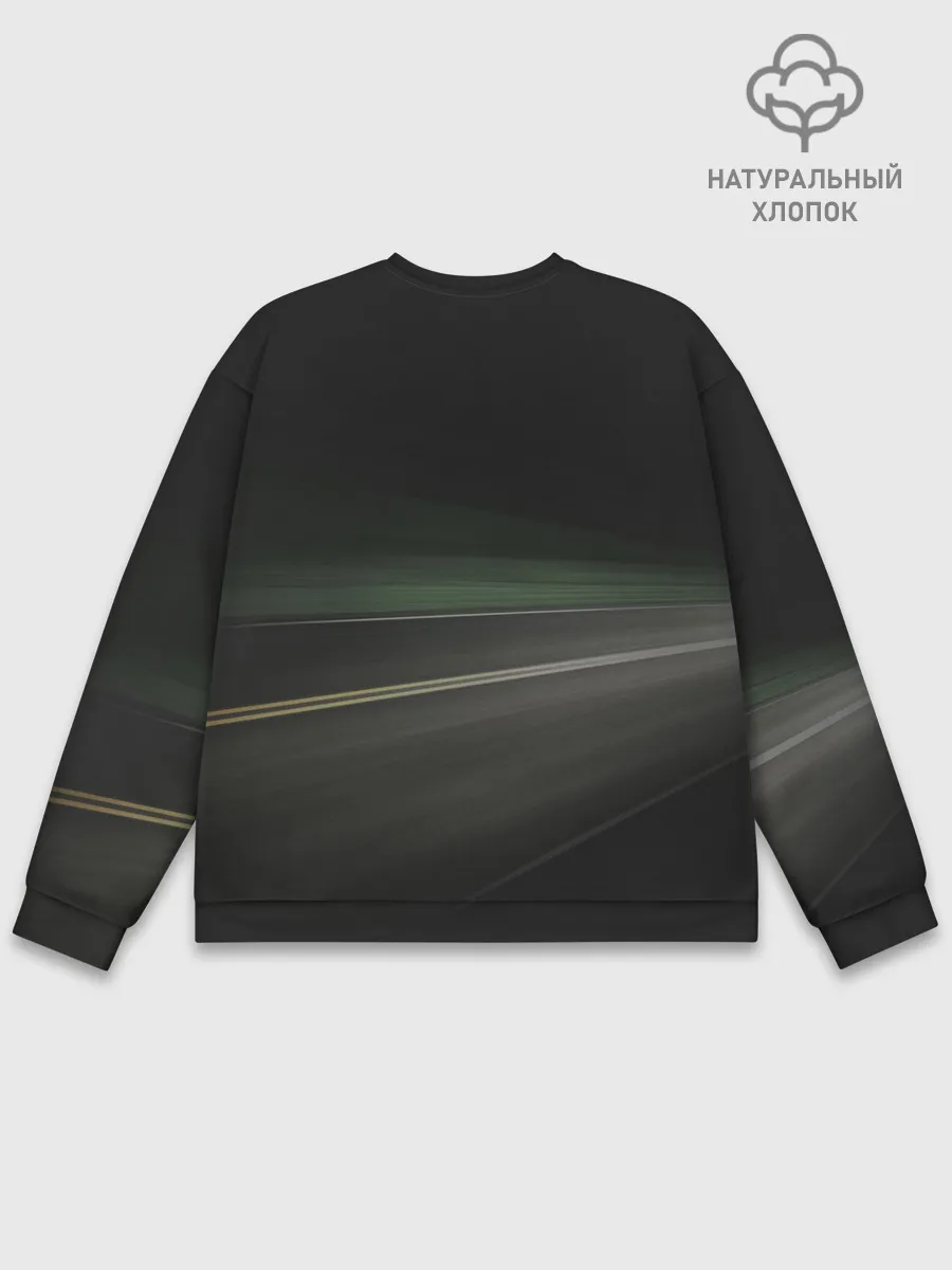 Мужской свитшот базовый / Alpina на дороге