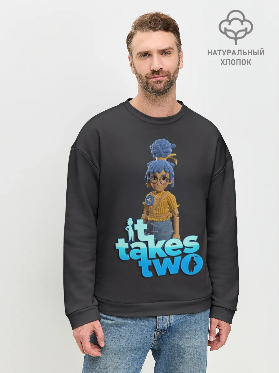 Мужской свитшот базовый / It Takes Two Мэй
