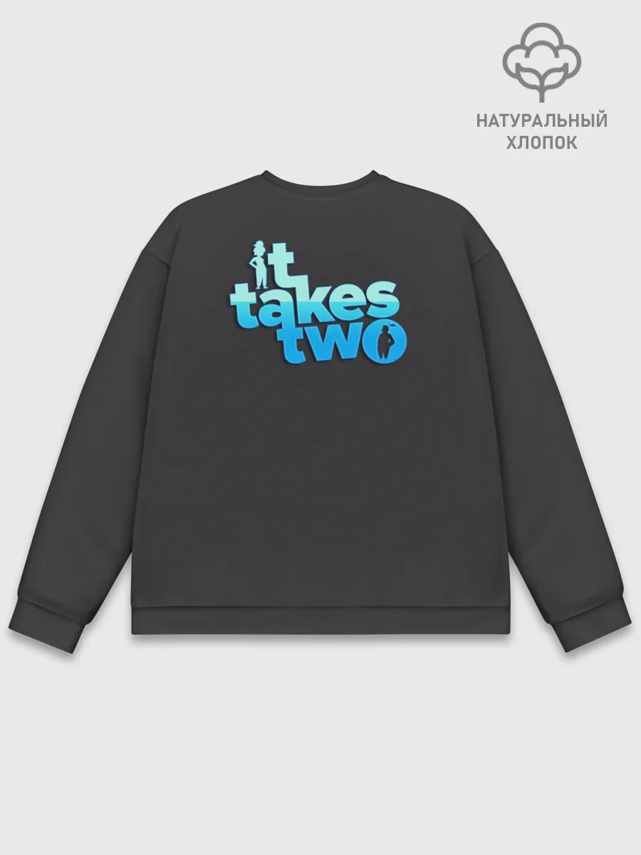 Мужской свитшот базовый / It Takes Two Мэй