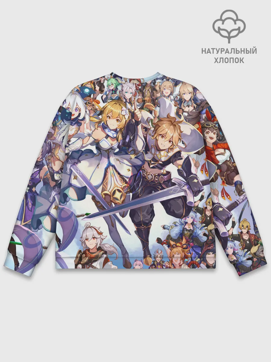 Мужской свитшот базовый / GENSHIN IMPACT ПЕРСОНАЖИ