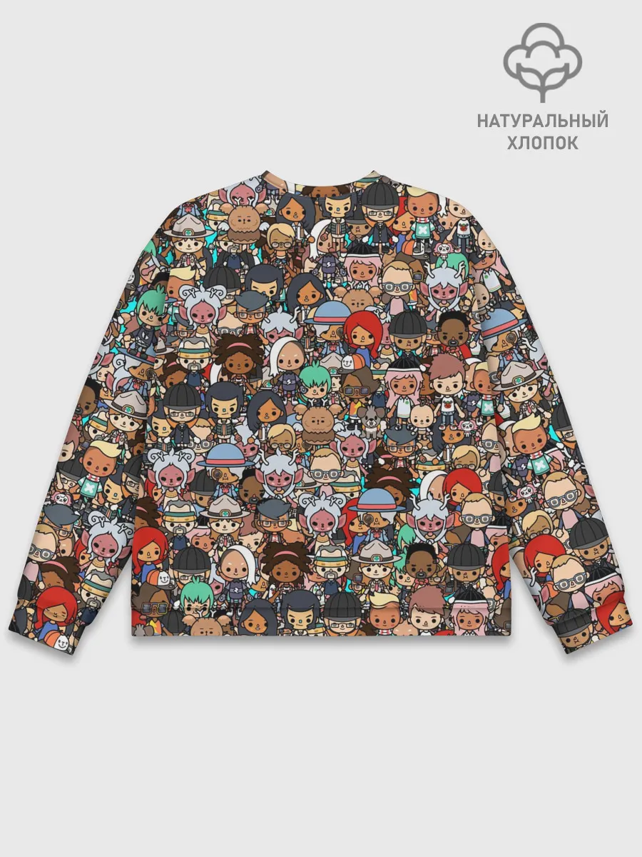 Мужской свитшот базовый / Toca Boca game | Тока бока