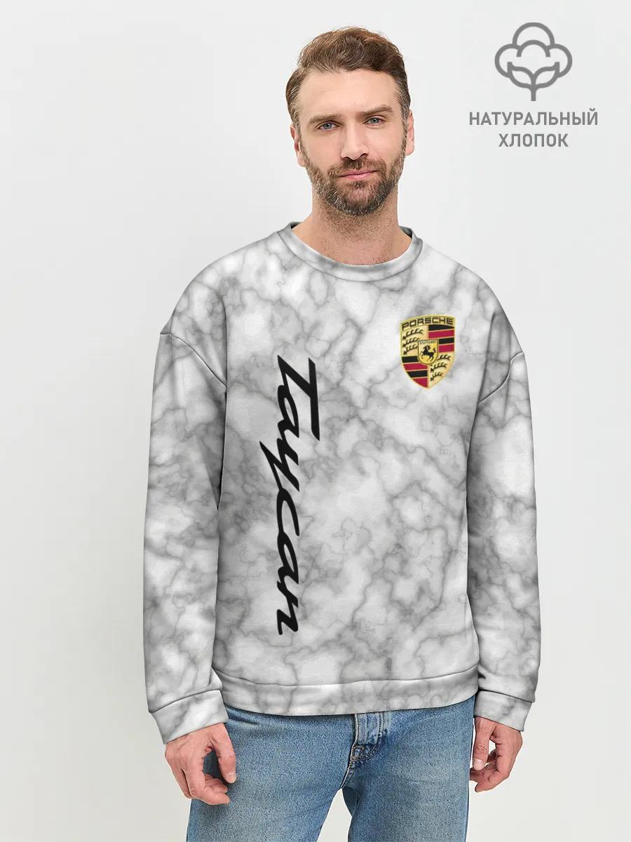 Мужской свитшот базовый / [Porsche Taycan] Как у Литвина