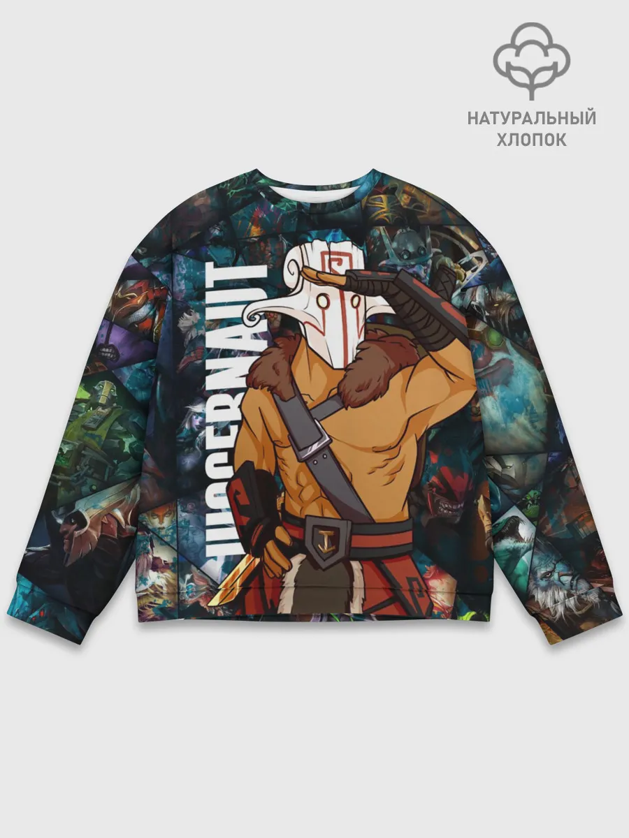 Мужской свитшот базовый / Джаггернаут, ДОТА 2