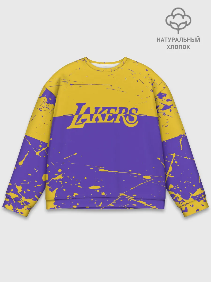 Мужской свитшот базовый / Kobe Bryant - Los Angeles Lakers - NBA