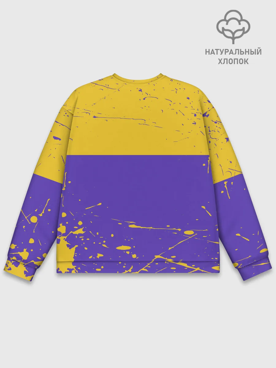 Мужской свитшот базовый / Kobe Bryant - Los Angeles Lakers - NBA