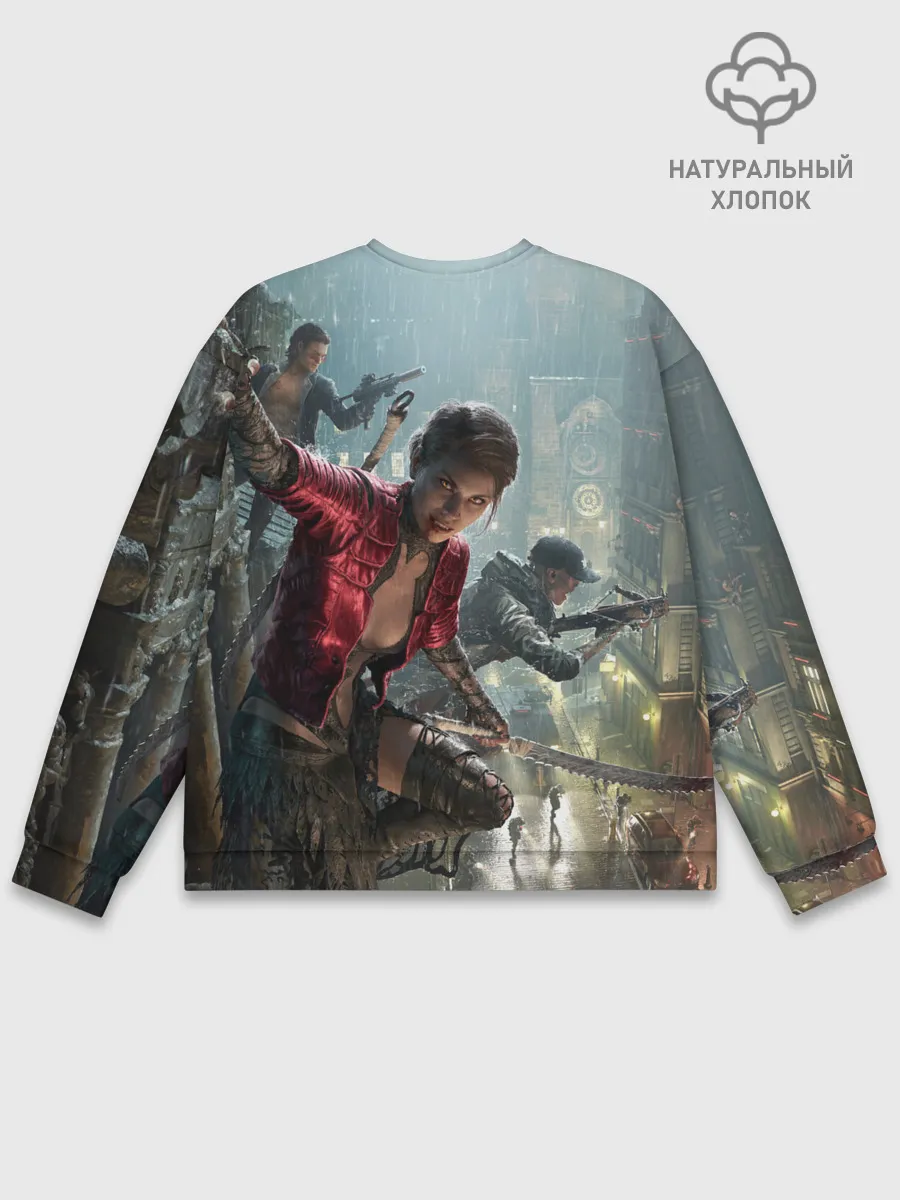 Мужской свитшот базовый / Vampire: The Masquerade - Bloodhunt