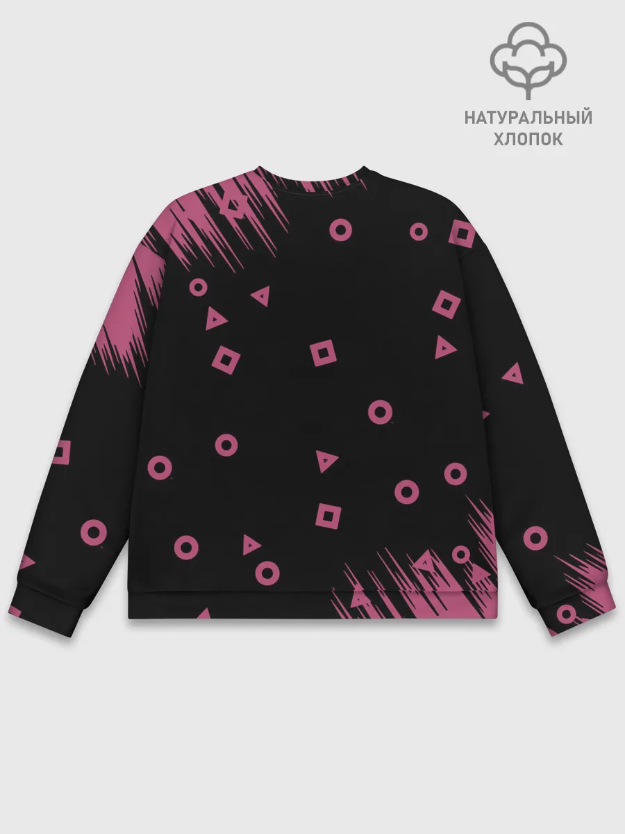 Мужской свитшот базовый / Игра в кальмара | КАЛЬМАР,