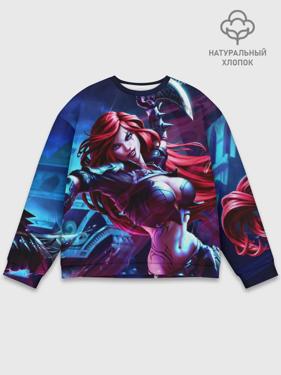 Мужской свитшот базовый / Катарина League of legends