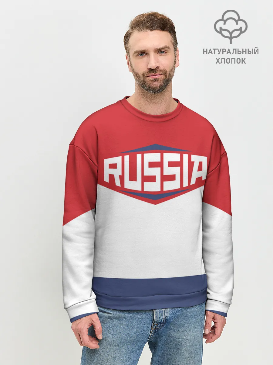 Мужской свитшот базовый / Russia