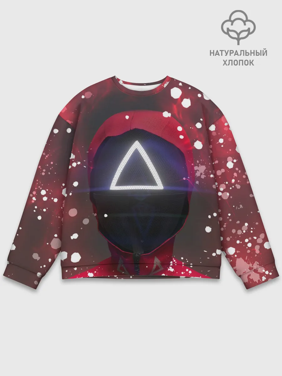 Мужской свитшот базовый / ТРЕУГОЛЬНИК | ОХРАНА