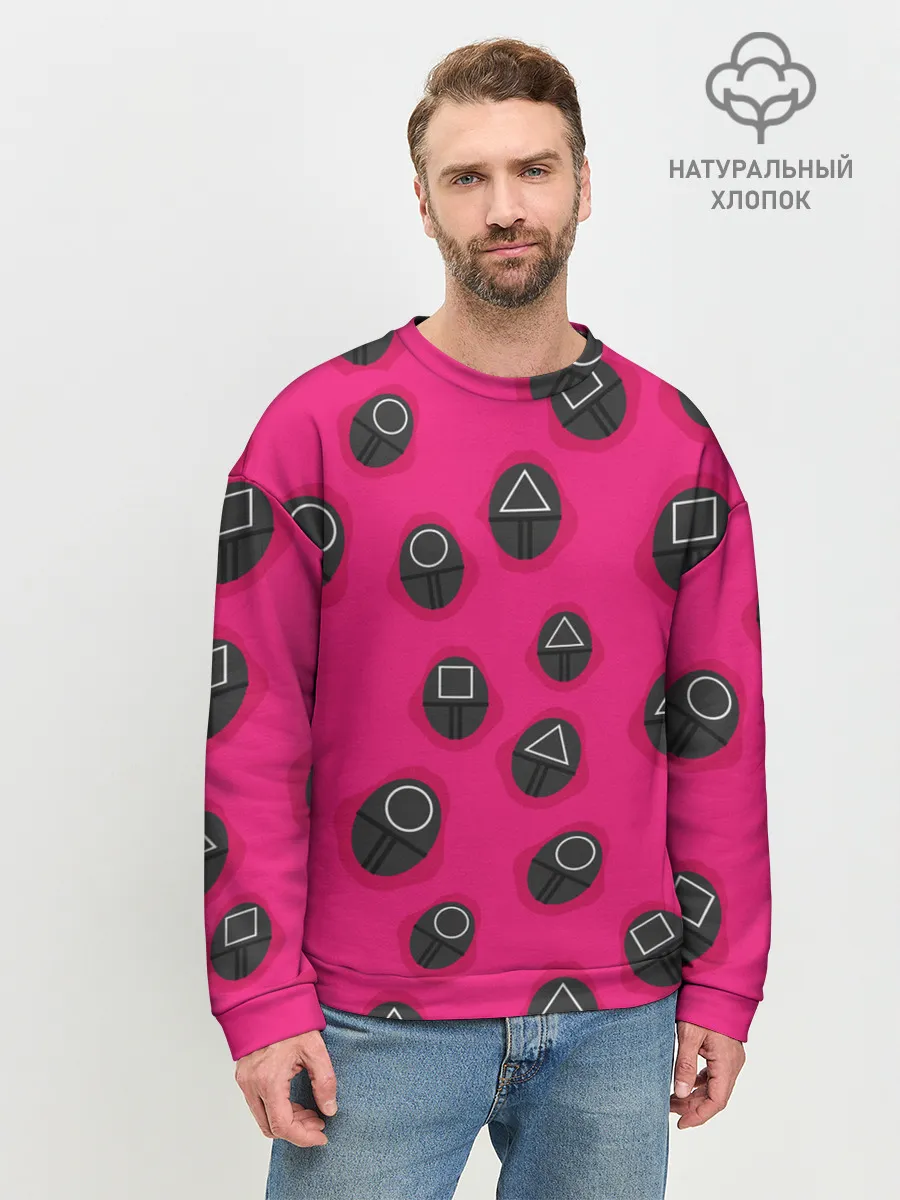 Мужской свитшот базовый / Игра в кальмара | TКК