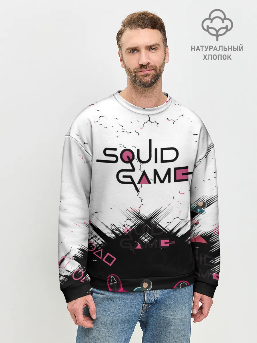 Мужской свитшот базовый / SQUID GAME | ИГРА В КАЛЬМАРА,