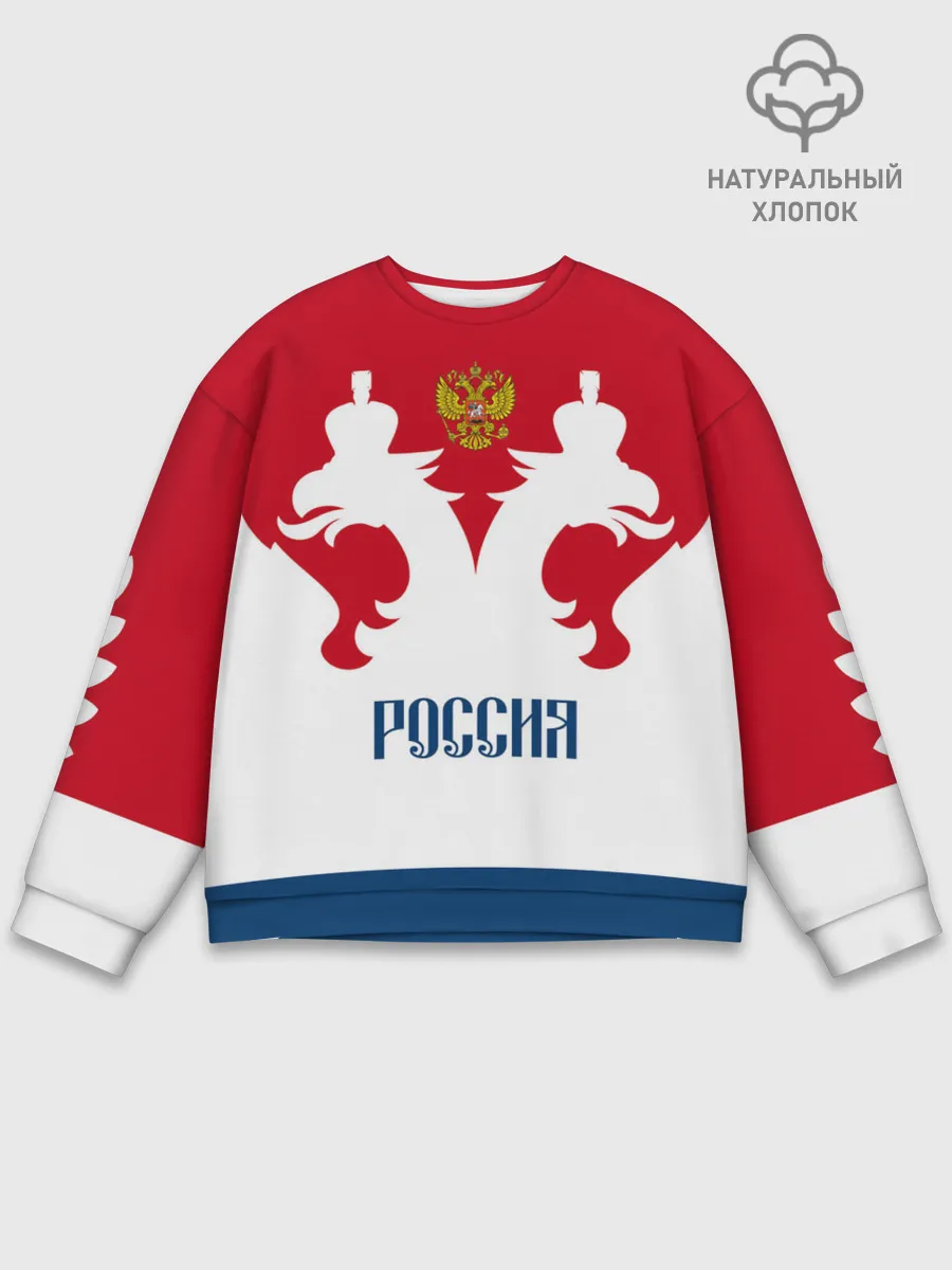 Мужской свитшот базовый / Russia Team