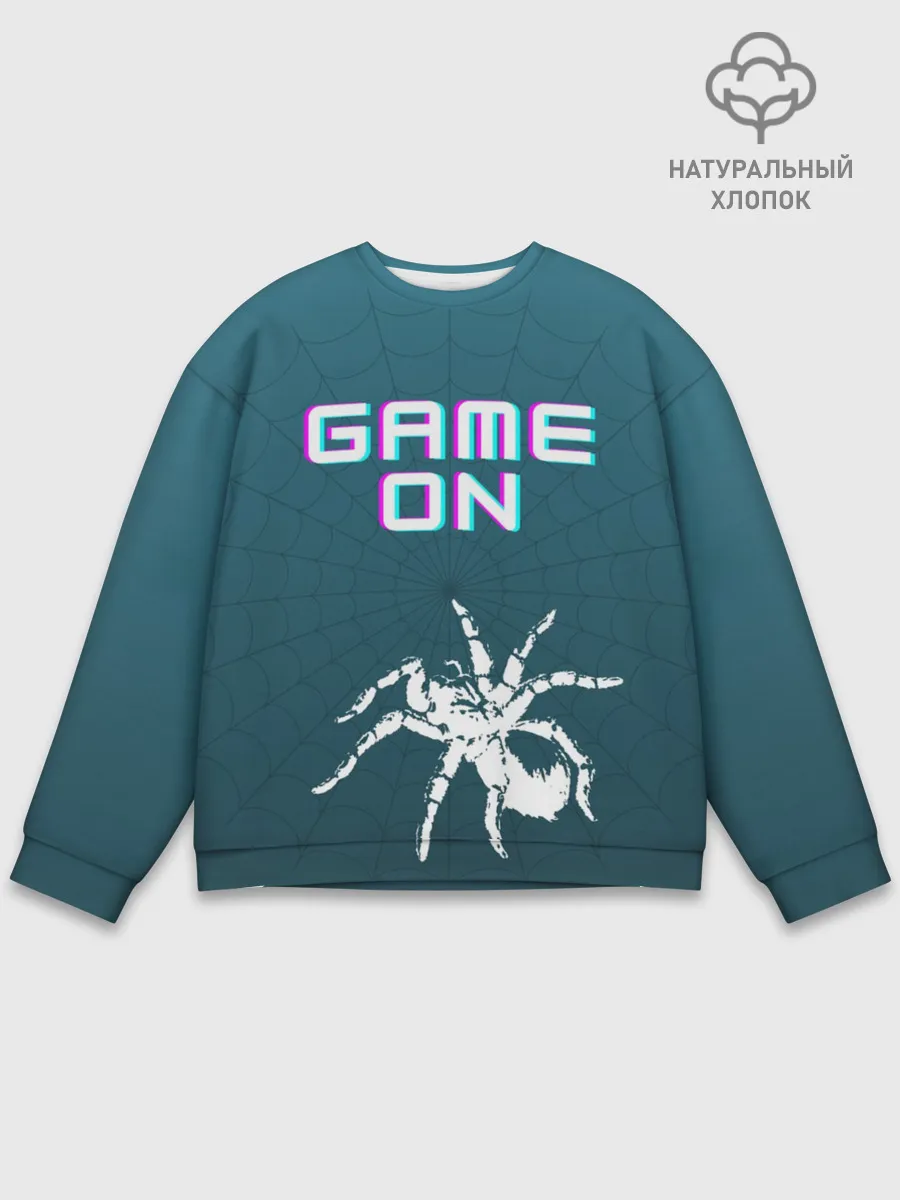 Мужской свитшот базовый / Игра продолжается