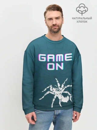 Мужской свитшот базовый / Игра продолжается