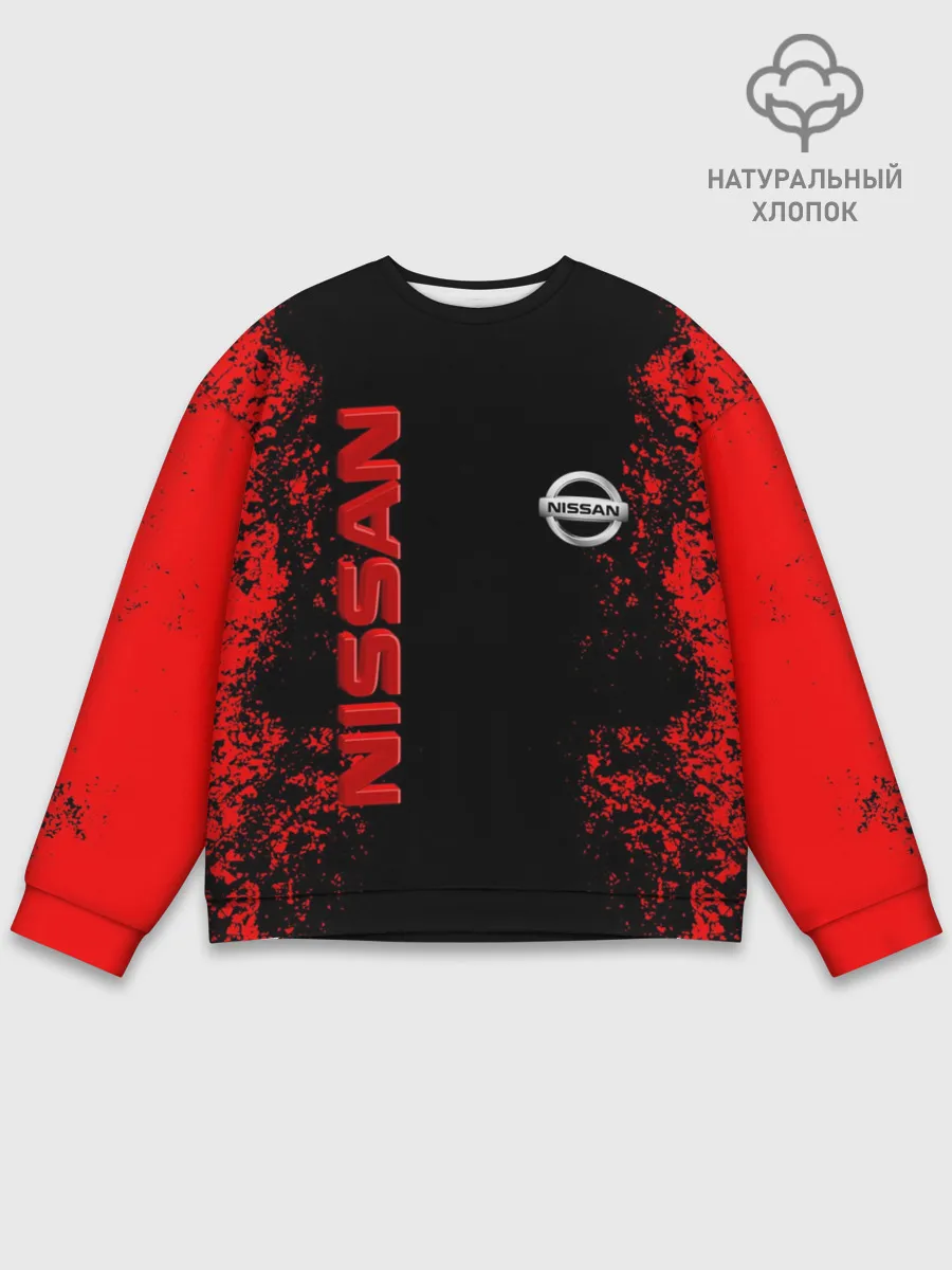 Мужской свитшот базовый / NISSAN RED
