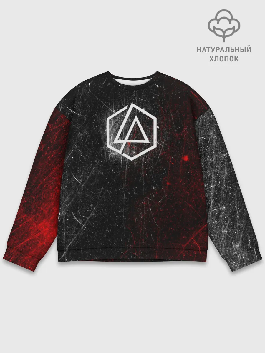 Мужской свитшот базовый / Linkin Park Logo | Линкин Парк