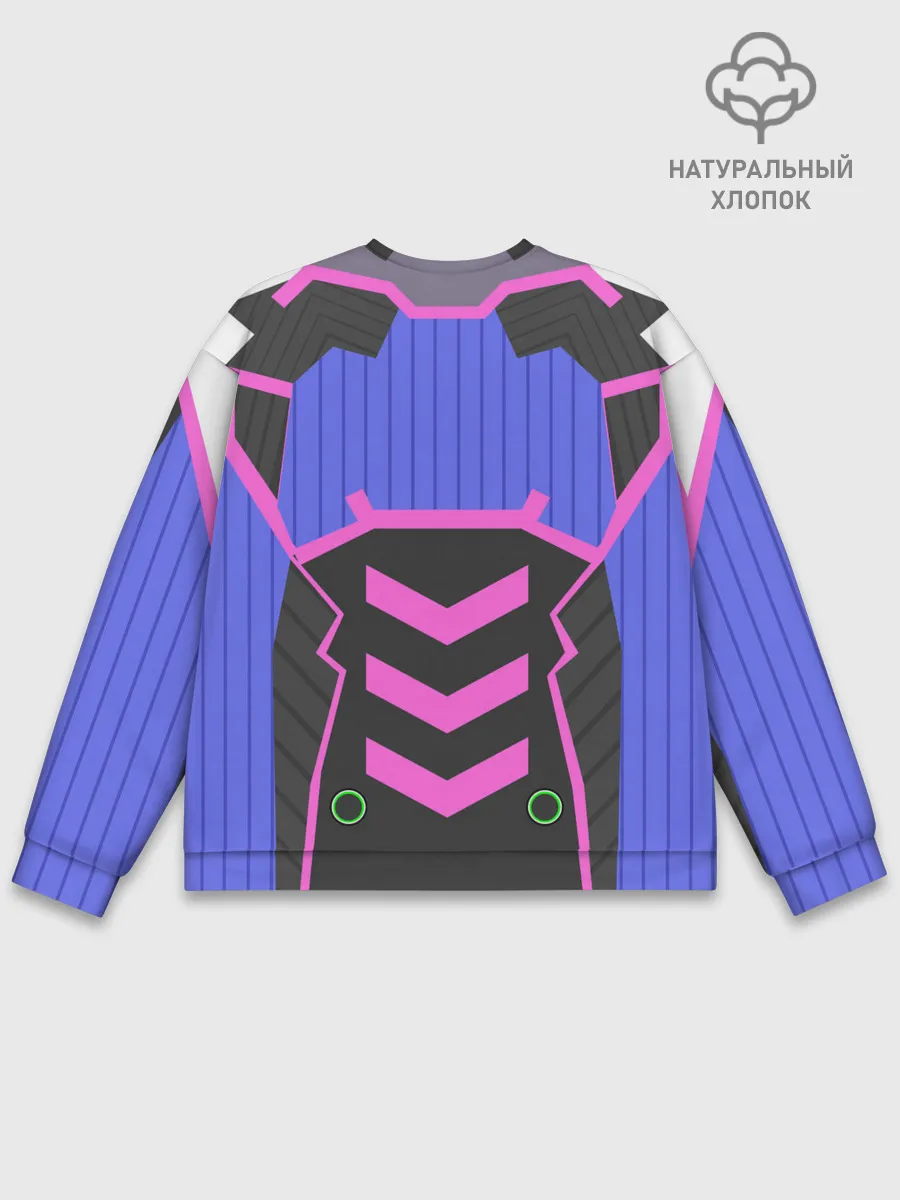 Мужской свитшот базовый / НЕОНОВЫЙ КОСТЮМ / БРОНЯ / УНИСЕКС