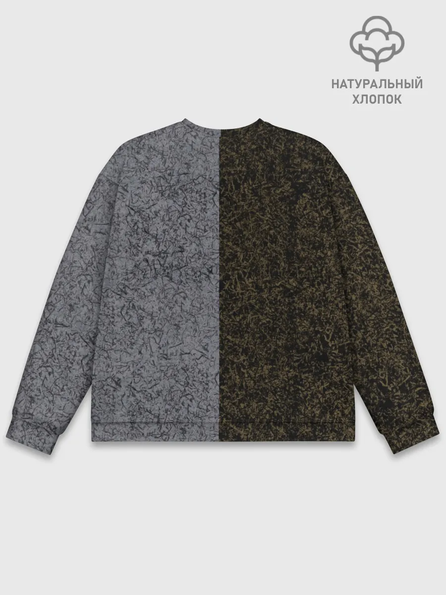 Мужской свитшот базовый / Полярность металлических цветов