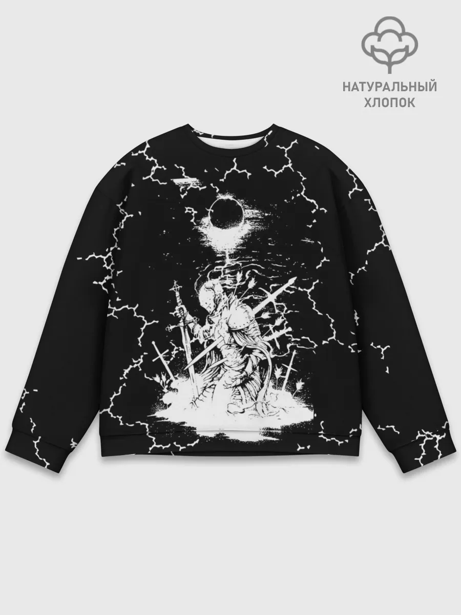 Мужской свитшот базовый / dark souls / 2