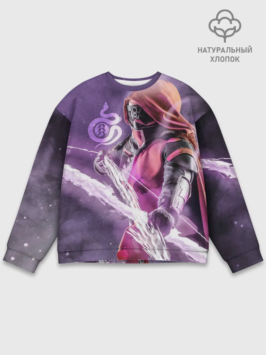 Мужской свитшот базовый / DESTINY 2 HUNTER LOGO