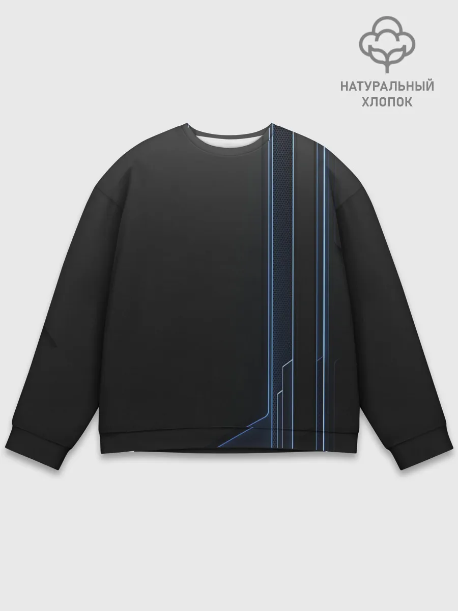 Мужской свитшот базовый / сдвиг