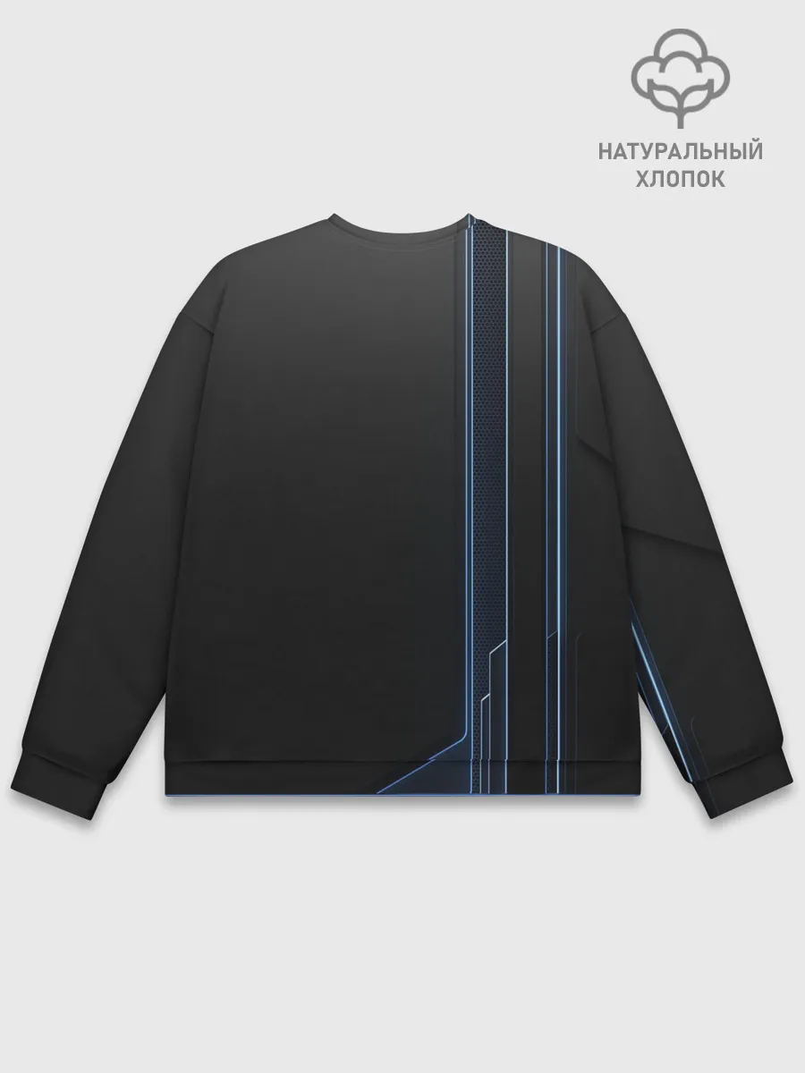 Мужской свитшот базовый / сдвиг