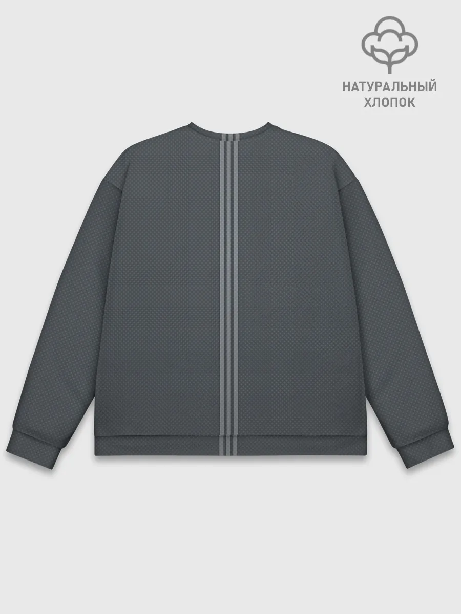 Мужской свитшот базовый / Герб Российской Федерации