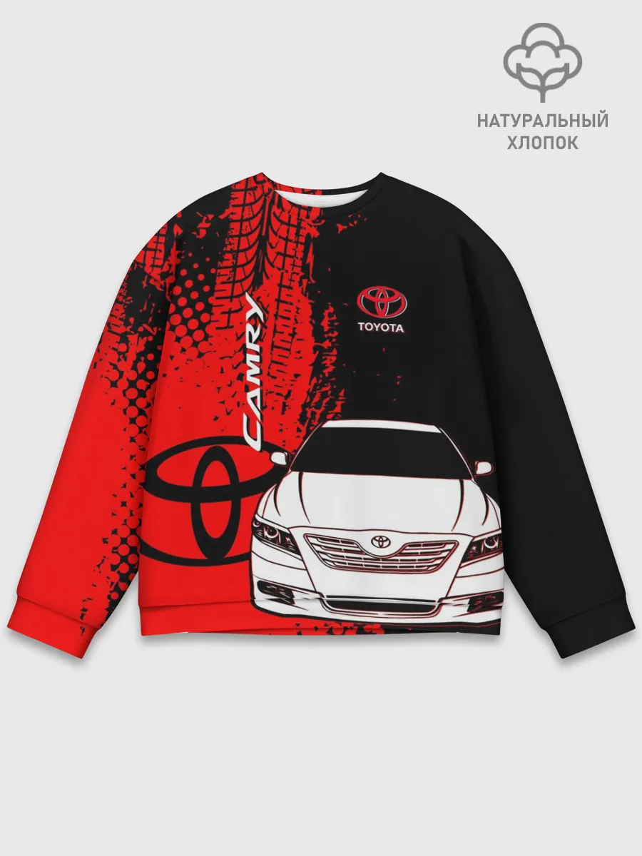 Мужской свитшот базовый / Camry Toyota glitch