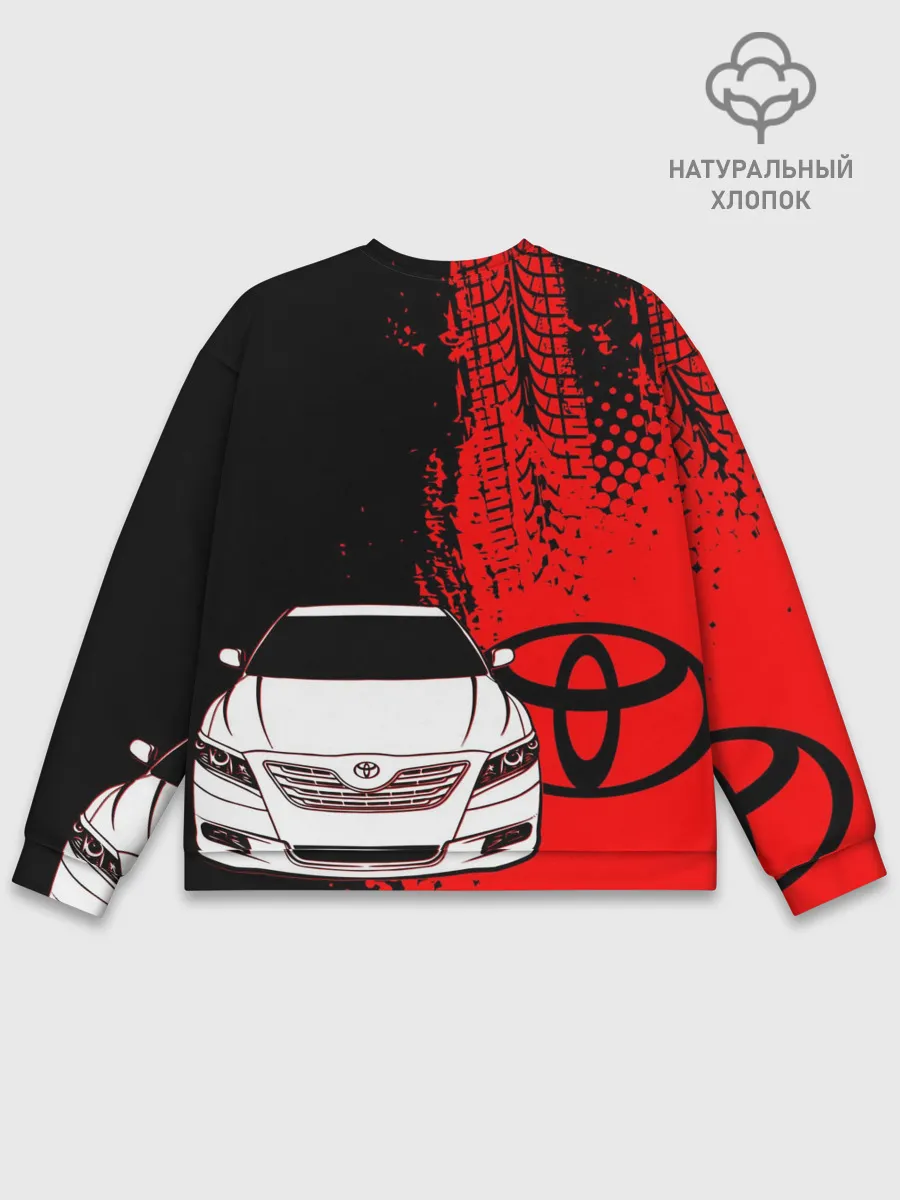 Мужской свитшот базовый / Camry Toyota glitch