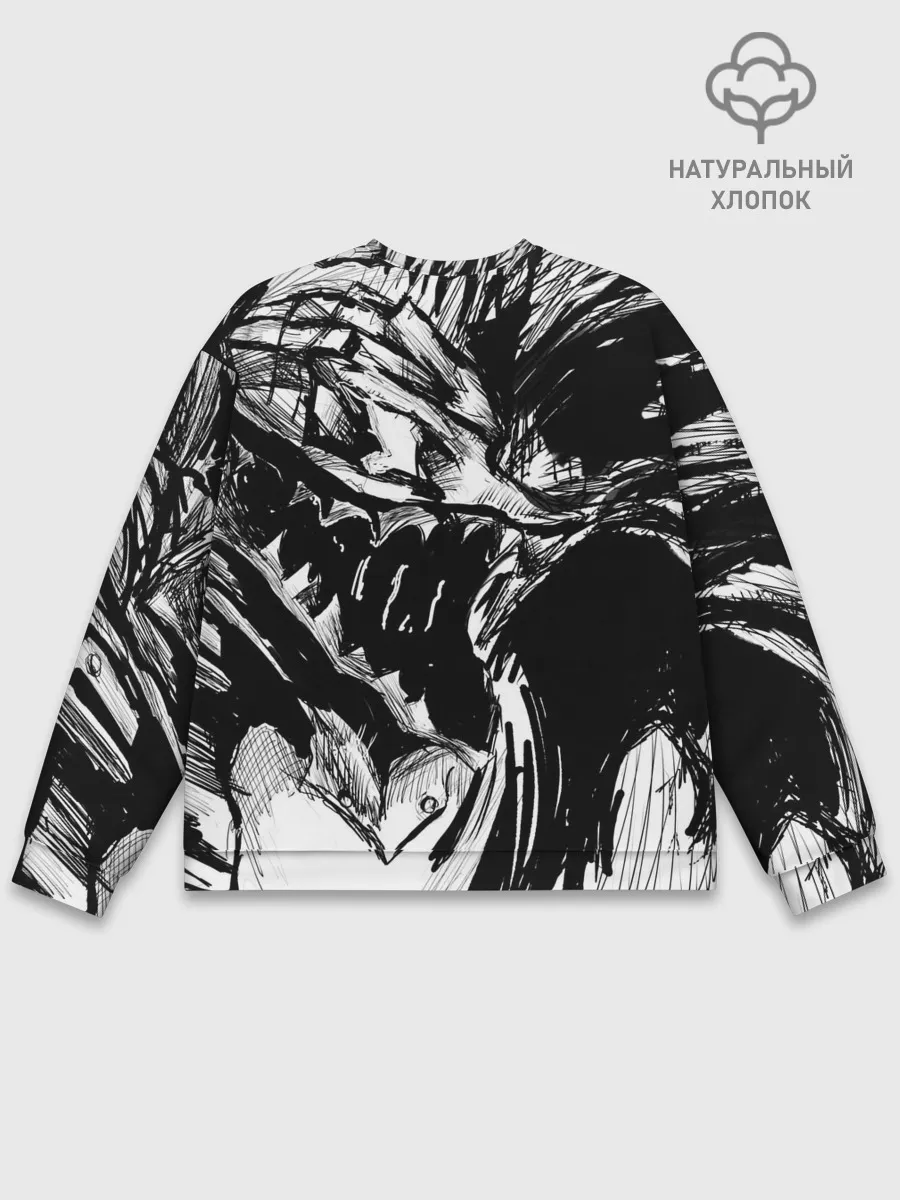 Мужской свитшот базовый / БЕРСЕРК РИСУНОК | BERSERK