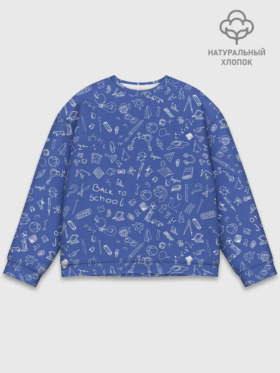 Мужской свитшот базовый / Студенческий бум