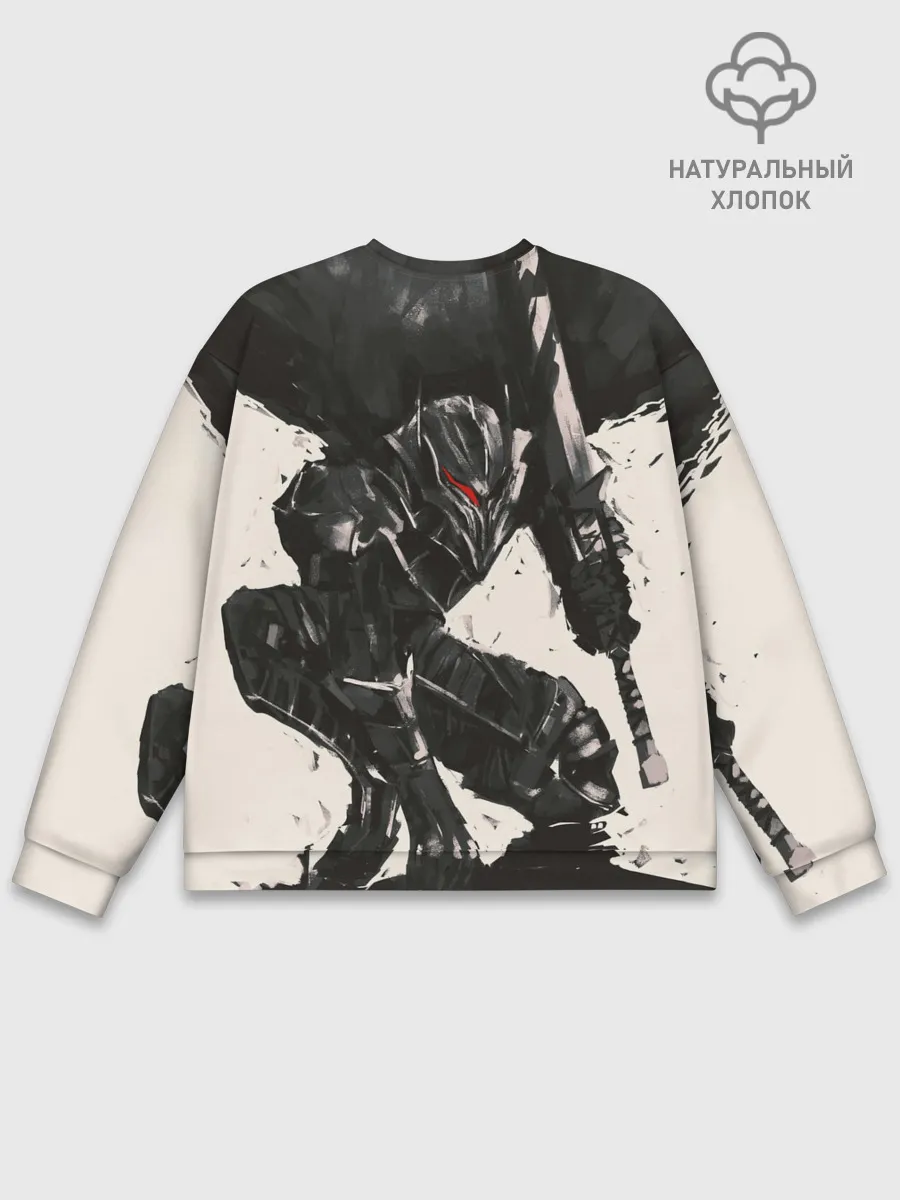 Мужской свитшот базовый / BERSERK ILLUSTRATION | БЕРСЕРК