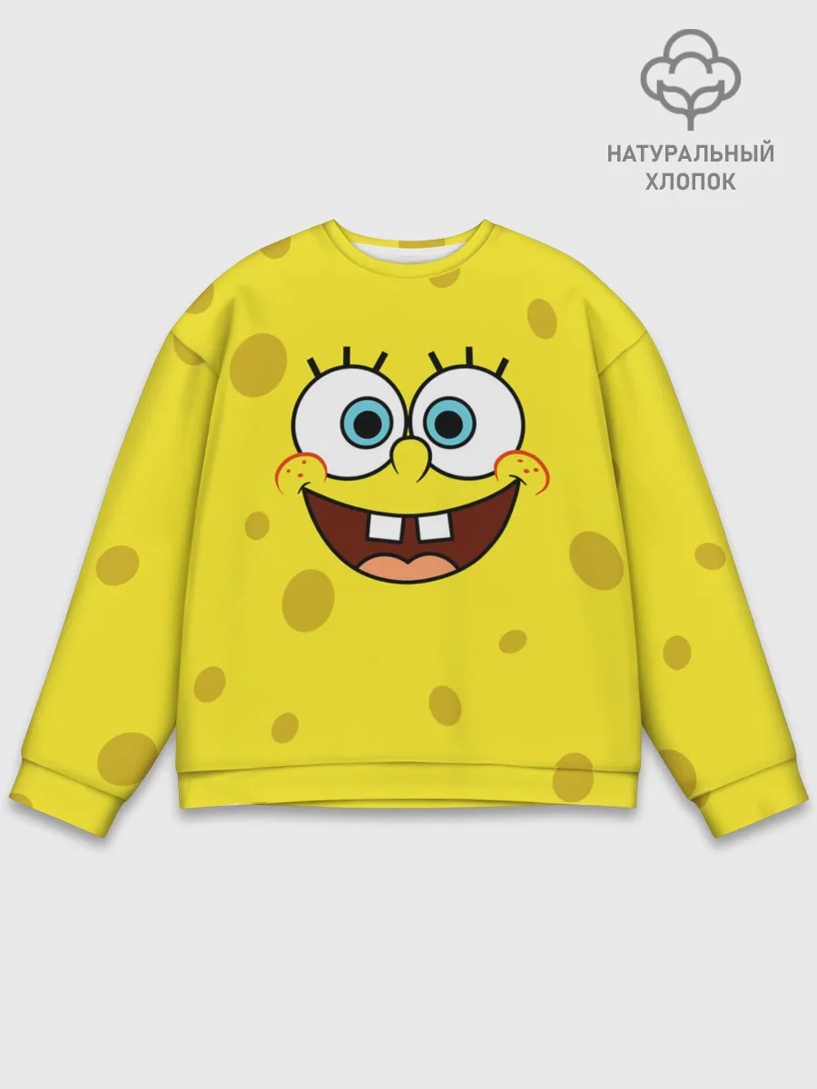 Мужской свитшот базовый / Губка Боб / SpongeBob