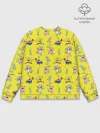 Мужской свитшот базовый / SpongeBob pattern