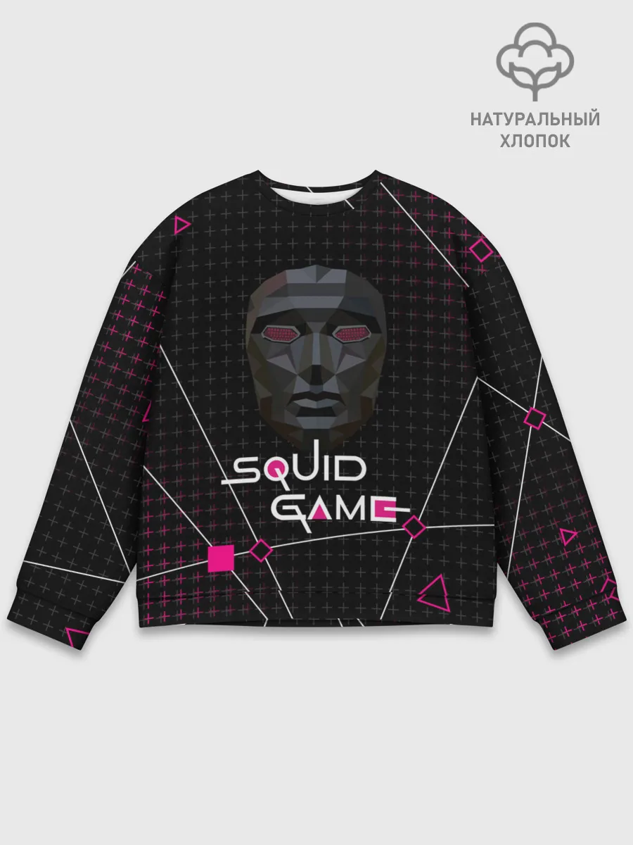 Мужской свитшот базовый / КТО ВЕДУЩИЙ | ИГРА В КАЛЬМАРА