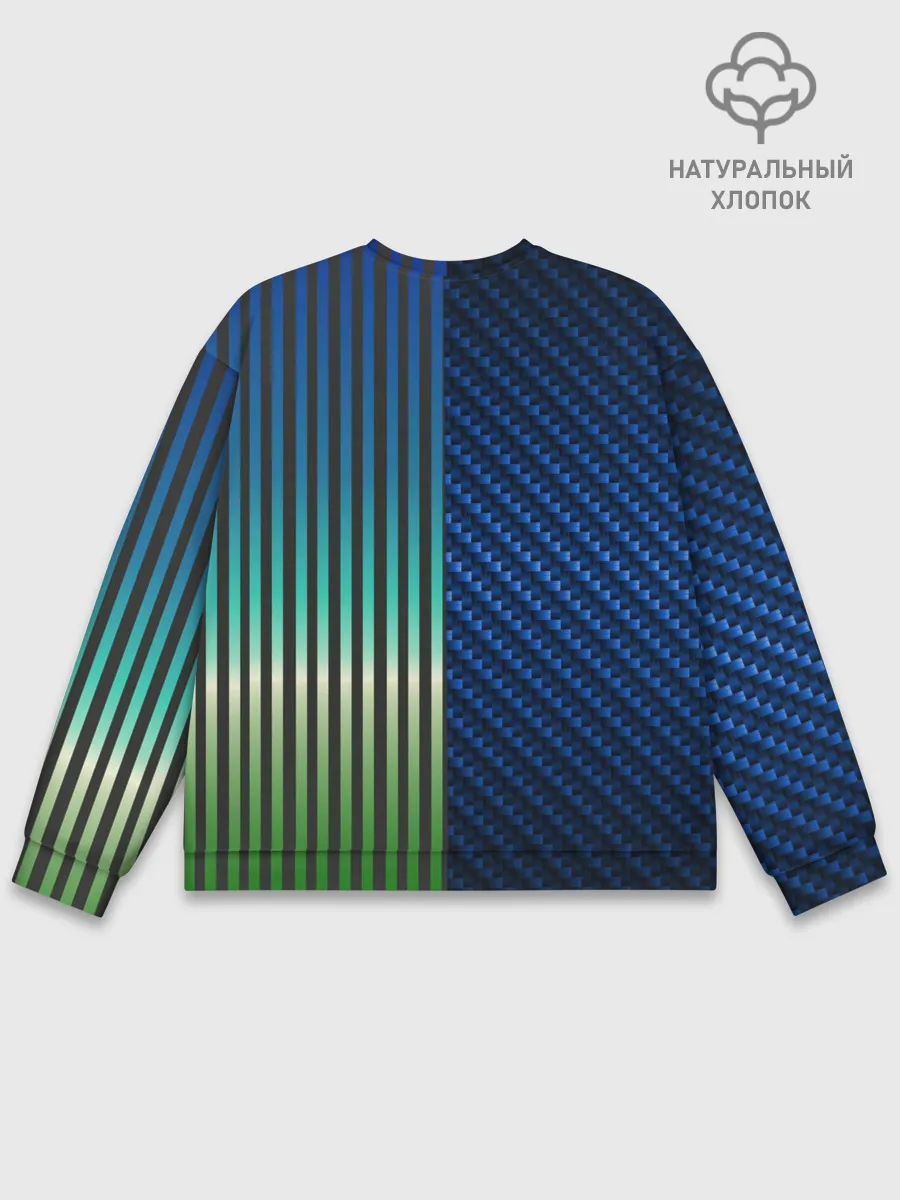 Мужской свитшот базовый / Фантазия на тему Alfa-Romeo