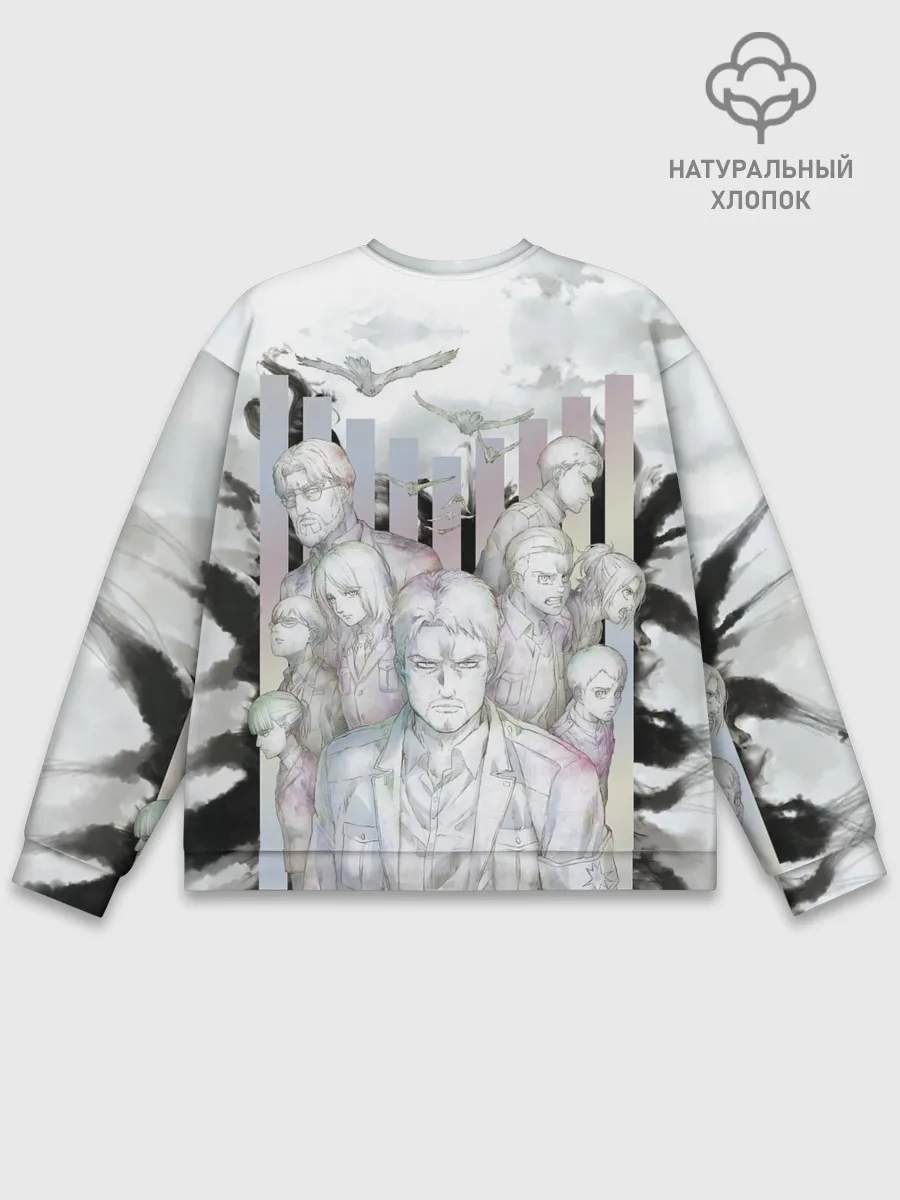 Мужской свитшот базовый / Райнер и Воины Марли