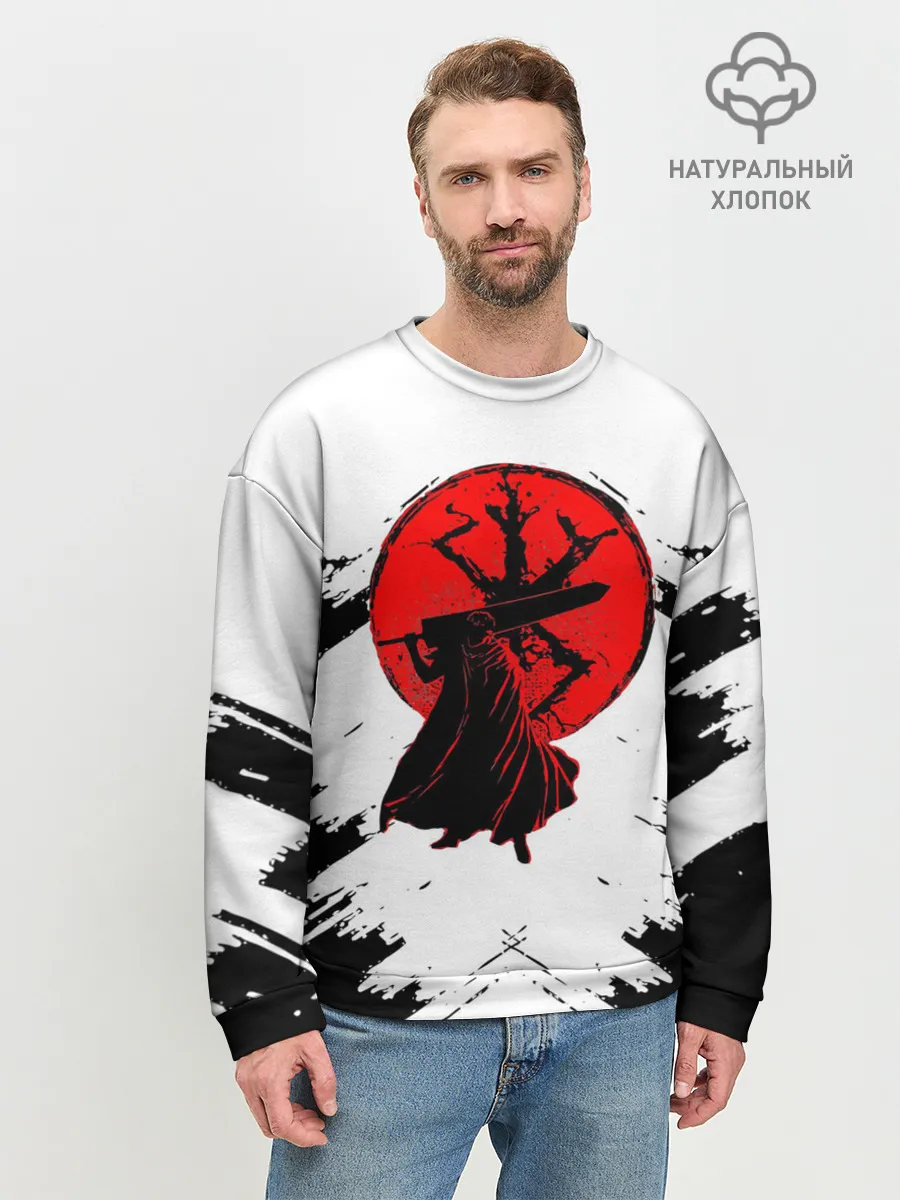 Мужской свитшот базовый / аниме / берсерк /berserk