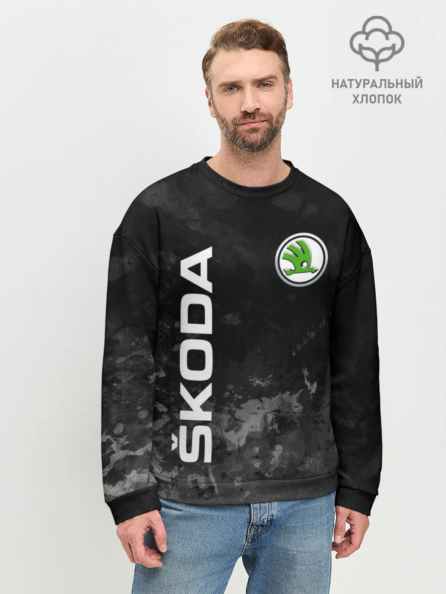 Мужской свитшот базовый / SKODA АВТО