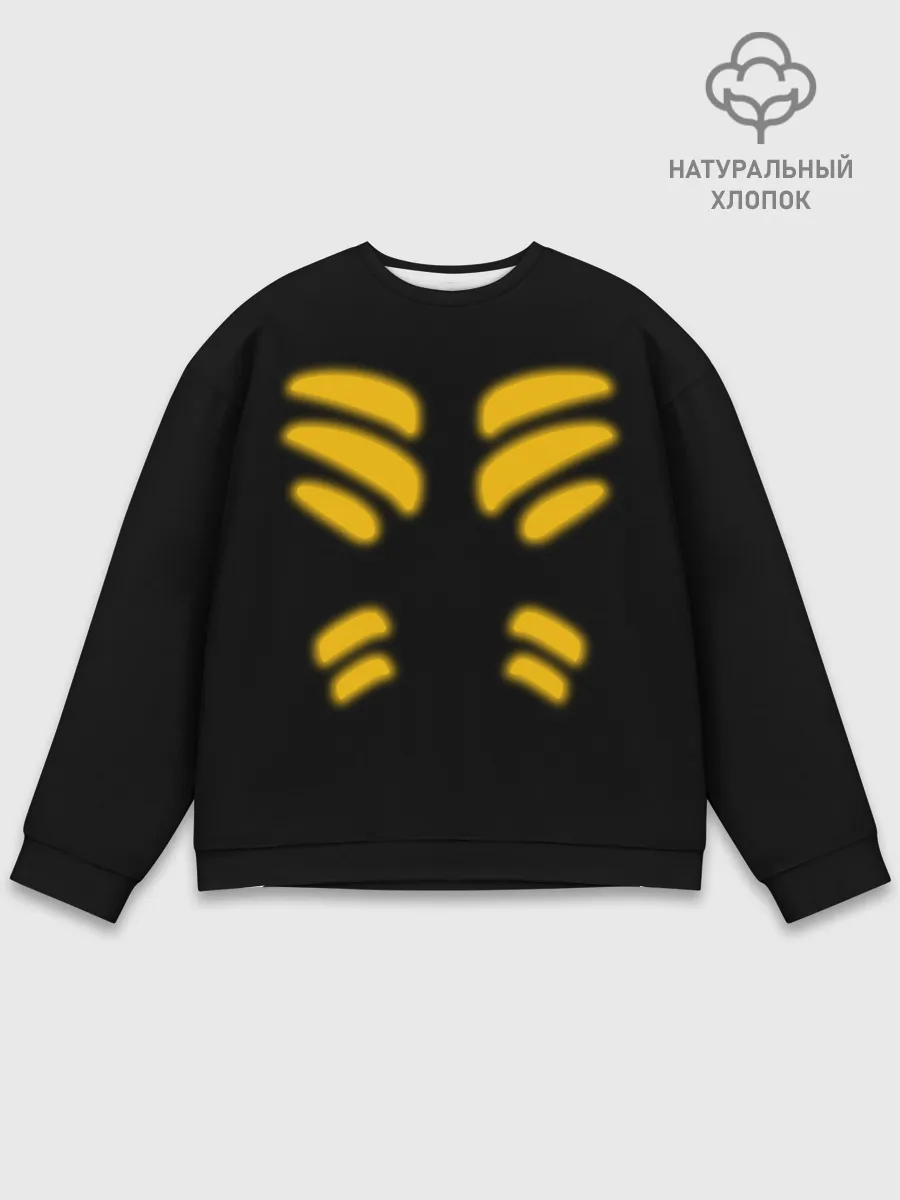 Мужской свитшот базовый / Тело Геноса | One Punch-Man