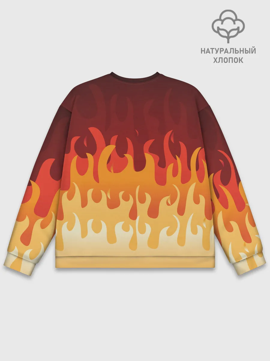 Мужской свитшот базовый / Дорогой Папочка | Friday Night Funkin