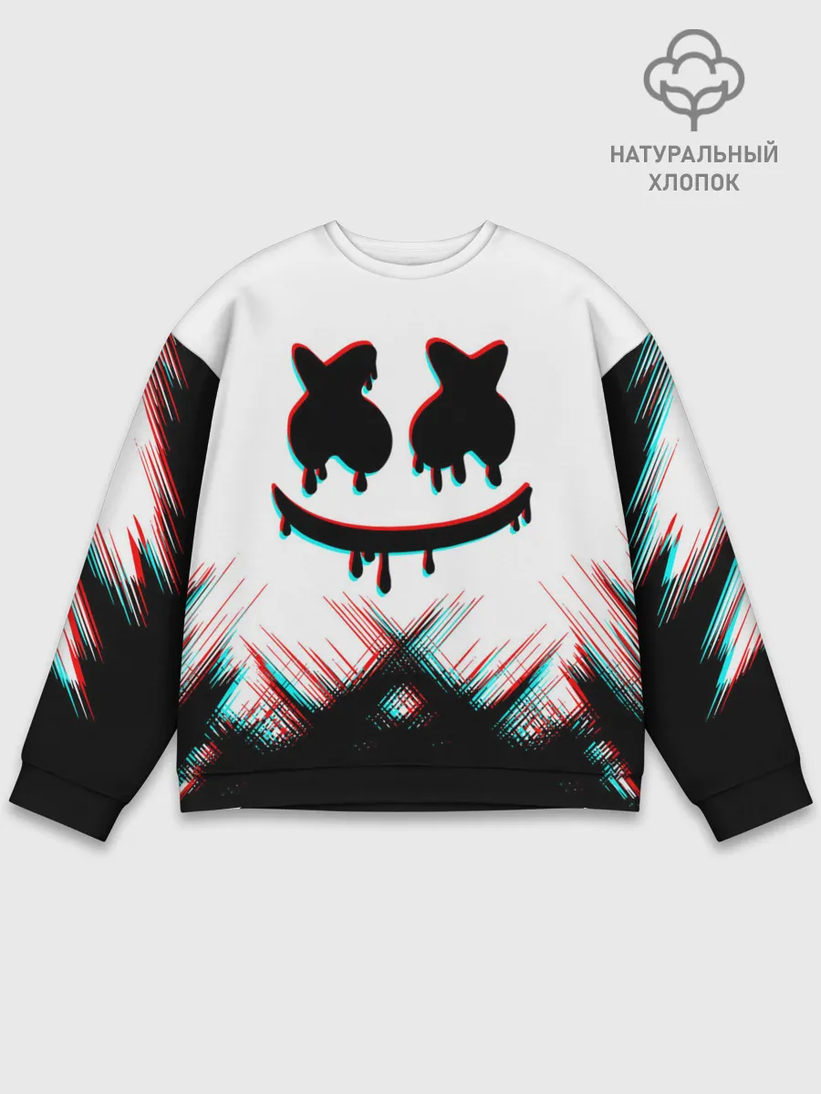 Мужской свитшот базовый / MARSHMELLO HALLOWEEN.
