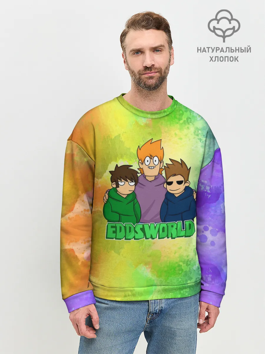 Мужской свитшот базовый / EDDSWORLD 3