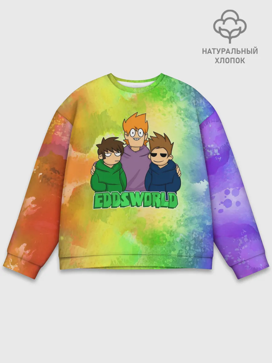 Мужской свитшот базовый / EDDSWORLD 3